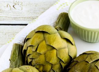 Mom’s Artichokes and Artichoke Dipping Sauce