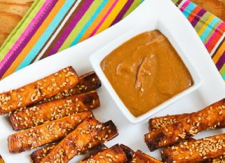 Baked Sesame Tofu Sticks (Video)