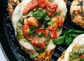 Chicken Margherita (Grill or Stove Top!)