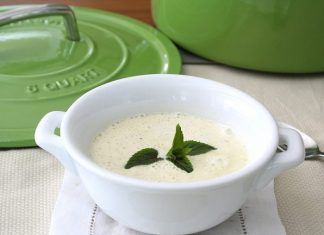 Chilled Zucchini Soup and a Martha Stewart Review