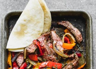 Grilled Steak Fajitas