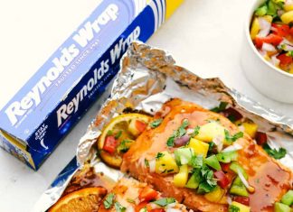 Grilled Citrus Salmon with Pineapple Salsa