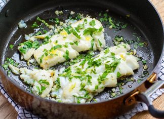 Easy Garlic & Parsley Grilled Cod (Paleo, Whole30, Keto)