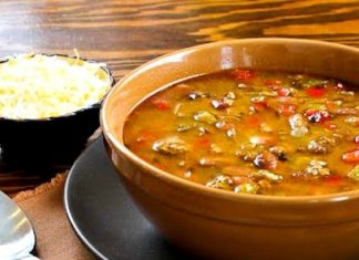 Slow Cooker Ground Turkey Soup