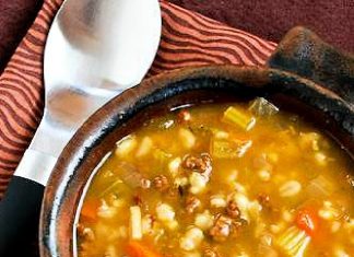 Ground Beef Barley Soup