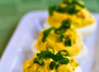 Shrimp Deviled Eggs