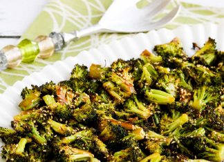 Quick Roasted Broccoli with Soy Sauce and Sesame (Video)