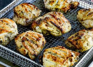 Herb-Marinated Air Fryer Chicken Thighs (Video)