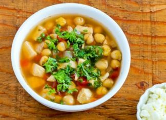 Chicken Chickpea Soup