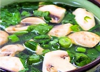 Healing Asian Soup with Ginger