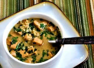 Coconut-Lime Turkey and Rice Soup