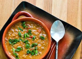 Crockpot Peanut Butter Soup