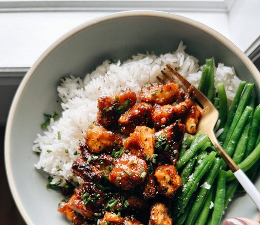 Sesame Apricot Tofu Recipe – Pinch of Yum