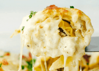 The Best Chicken Alfredo Roll-Ups