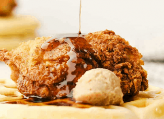 Southern Fried Chicken and Waffles