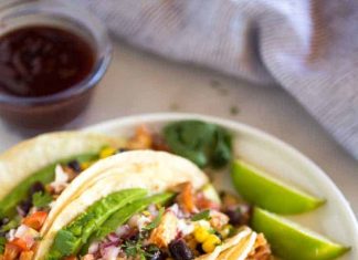 Grilled BBQ Chicken Tacos