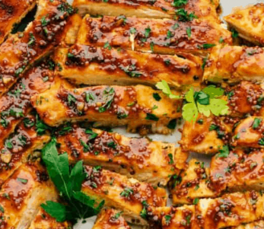 Grilled Honey Mustard Chicken