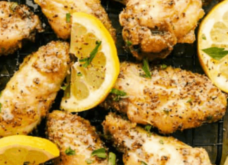 Lemon Pepper Chicken Wings | The Recipe Critic