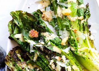 Grilled Caesar Salad