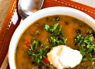 Butternut Squash Black Bean Soup