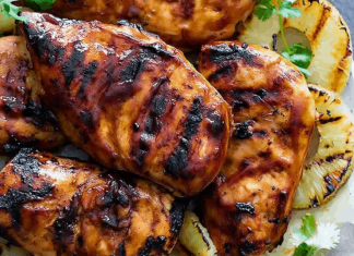 Grilled Hawaiian BBQ Chicken