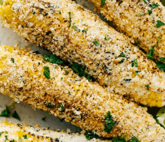 Grilled Mexican Street Corn