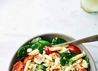 Healthy Chicken Pasta Salad