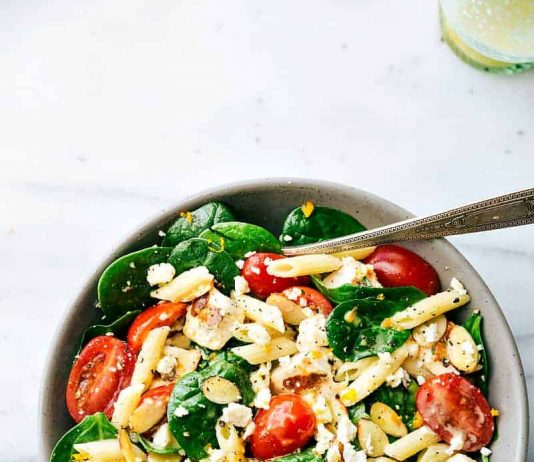 Healthy Chicken Pasta Salad