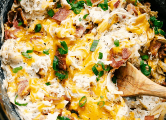 Slow Cooker Crack Chicken (Cheddar Ranch Chicken)