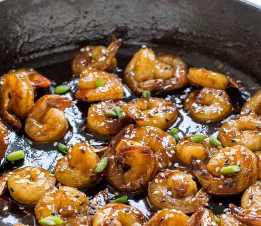 Easy Hoisin Shrimp