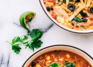 8 Can Chicken Taco Soup Recipe