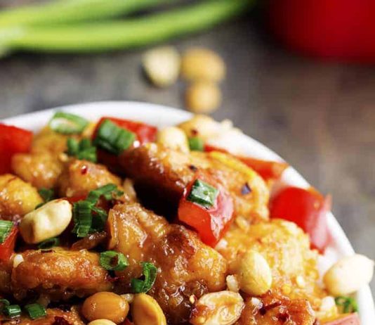 Baked Kung Pao Chicken Recipe