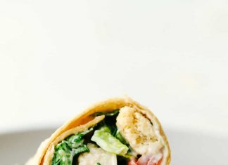 Chicken Caesar Salad Wraps Recipe