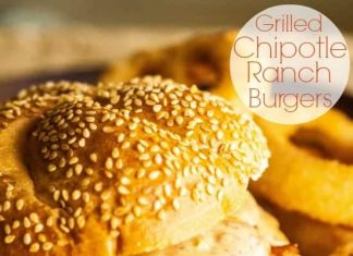 Grilled Chipotle Ranch Burgers