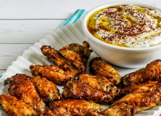 Greek Air Fryer Chicken Wings