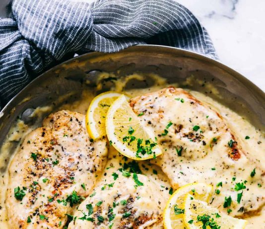 Creamy Lemon Parmesan Chicken | The Recipe Critic