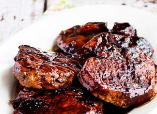 Pork Chops with Balsamic Glaze (Video)
