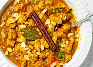 Banana Chicken Curry (Korma-Inspired)