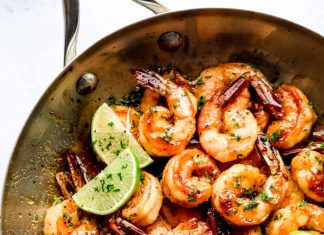 Crazy Good Honey Lime Shrimp