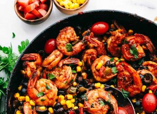 Mexican Shrimp Skillet – Amazing Mix